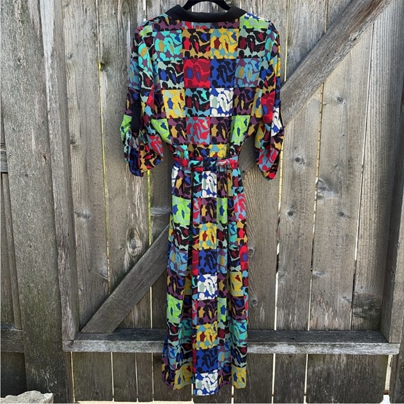 EUC Diane Von Furstenberg Sogol Button Front Shirt Dress Size Medium - Picture 12 of 12